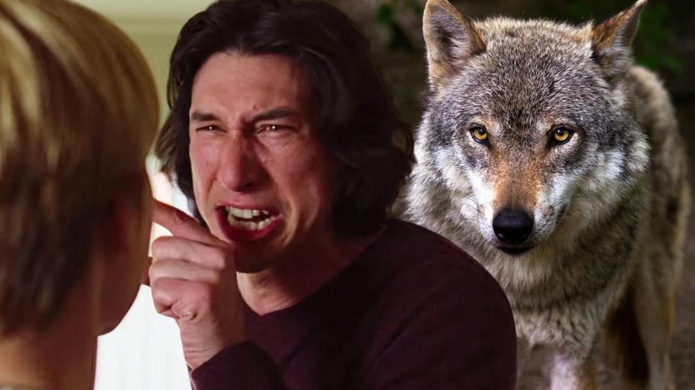 Scarlett Johansson & Adam Driver fighting is being used by farmers to scare wolves