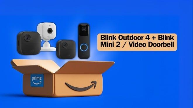 Blink Outdoor 4 + campanello o Mini 2: minimo storico a 35€ su Amazon