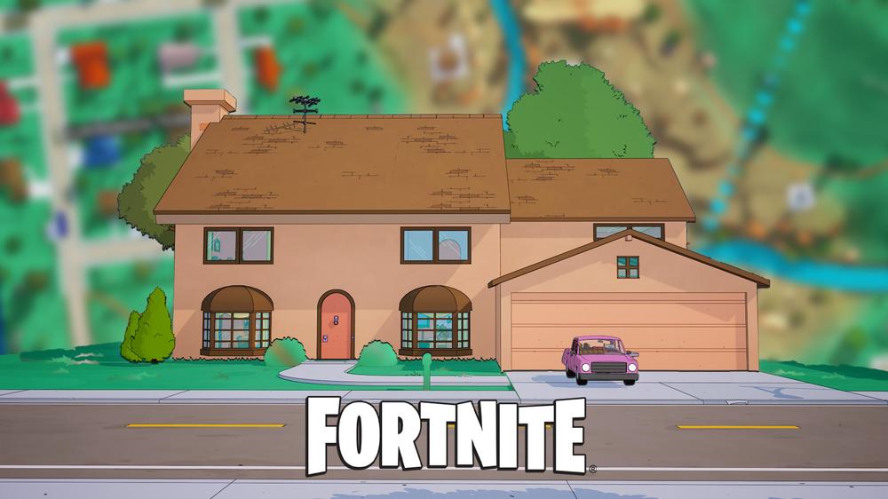 Where is Homer’s house in Fortnite