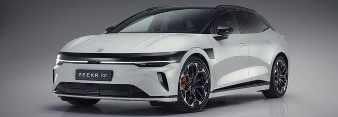 Zeekr 7GT, la shooting brake elettrica per l'Europa debutta a Bruxelles: versioni e prezzi