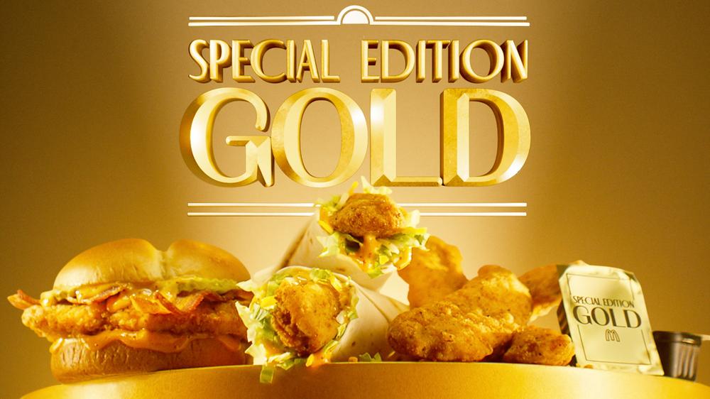 McDonald’s reveals new Gold Sauce with limited-edition Snack Wrap meal