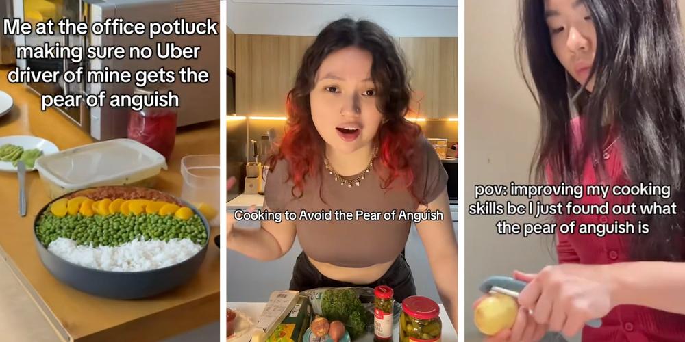 Internet cooks are begging to avoid the “pear of anguish”—how medieval torture became a FoodTok meme