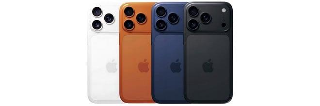 iPhone 17 Pro, quattro varianti di colore: tre sono 