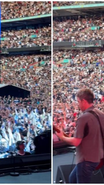 Gli Oasis a Wembley: il pubblico si scatena sulle note di 