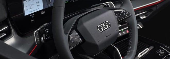 Nuova Audi Q3 Sportback 2025, interni e bagagliaio del SUV Coupé