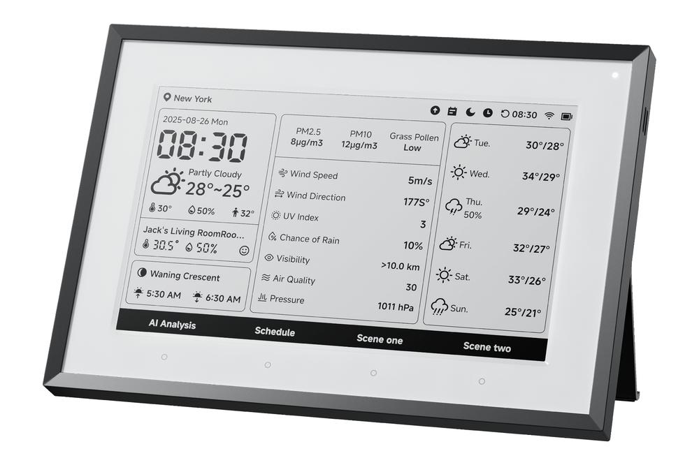 SwitchBot’s new E Ink display seems great for weather nerds