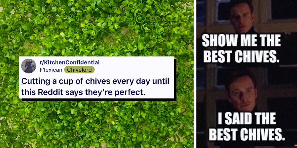 “You’ll never get it perfect”: Reddit can’t stop critiquing this user’s daily chive-chopping posts