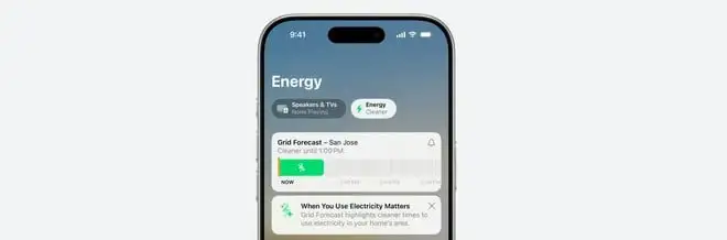 Apple lancia EnergyKit: la smart home diventa anche un hub energetico