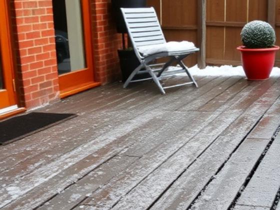 ツルツル! Slippery!