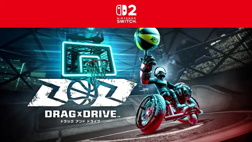 両手の「Joy-Con 2」を滑らせて、コートを華麗にドライブ。完全新作の3x3スポーツ『Drag x Drive（ドラッグ アンド ドライブ）』をNintendo Switch 2 で2025年夏発売。