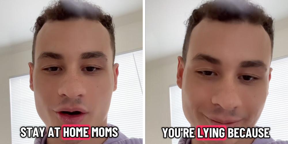 “You’re on easy mode”: Dad says stay-at-home moms are “lying” about how hard parenting is