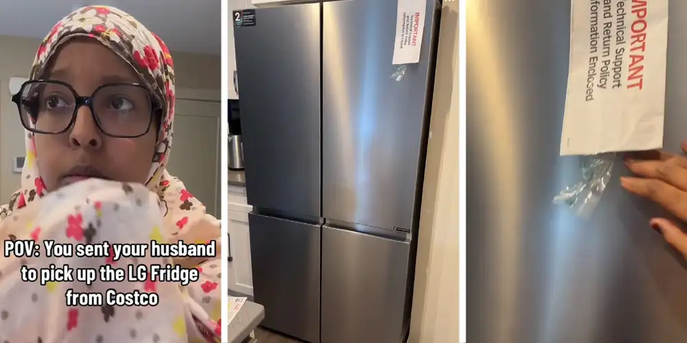 “I’ve come to my senses”: Woman sends her husband to Costco to pick up an LG fridge. He returns home with a Hisense