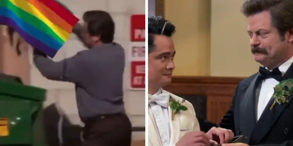 Nick Offerman blasts bigot who used his “Parks and Recreation” character for an anti-Pride post