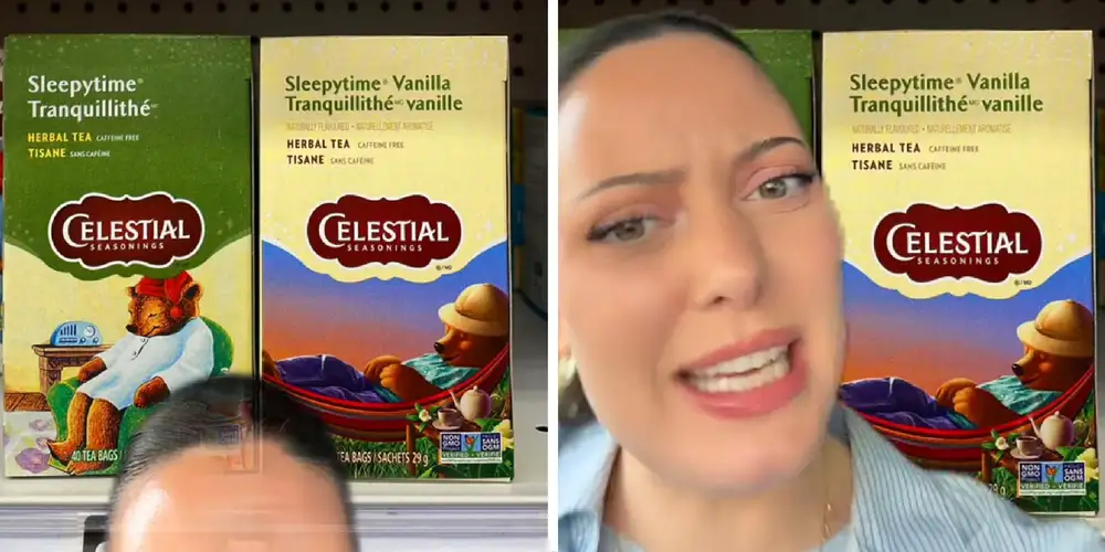 Did Celestial Seasonings replace the Sleepytime Tea Bear with AI?
