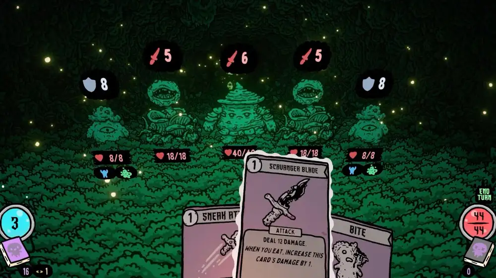 New Game of the Week! Shroom and Gloom is a deckbuilder unlike any other