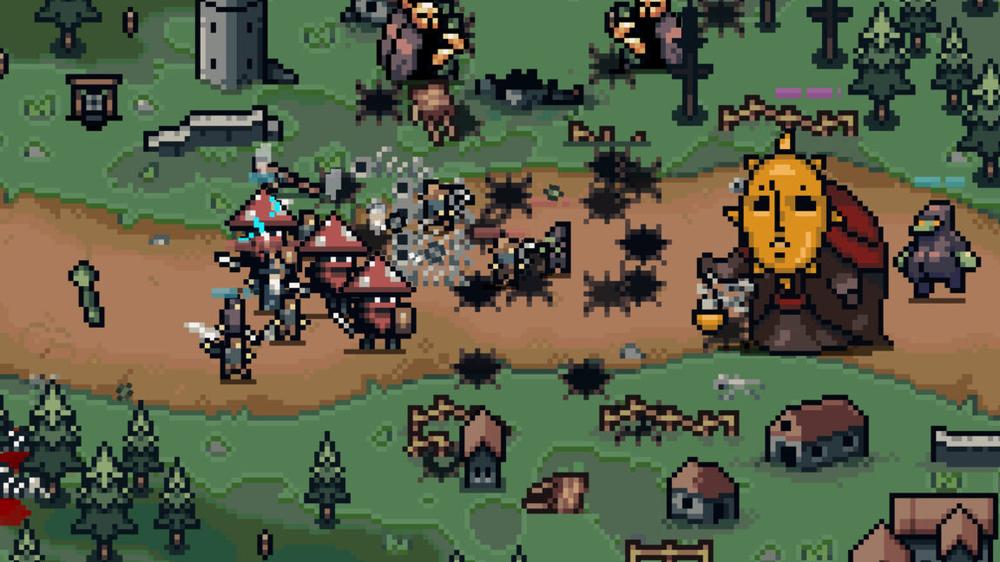 The King is Watching condenses kingdom-building strategy to a single screen