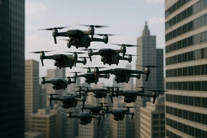 Droni in sciame più rapidi e sicuri grazie al sistema T-STAR