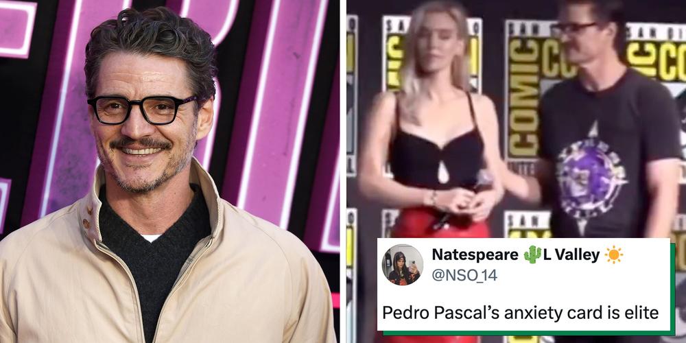 The internet saw Pedro Pascal being soft and made it a whole meme
