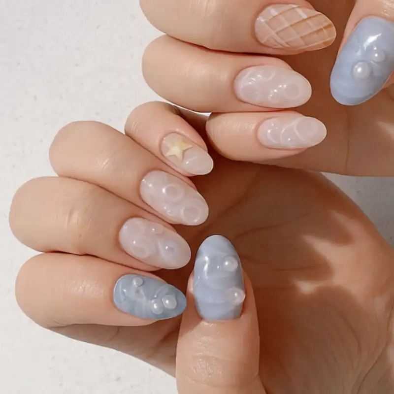 Short 3D nails: le unghie texture che ci fanno impazzire (e non servono centimetri in più)