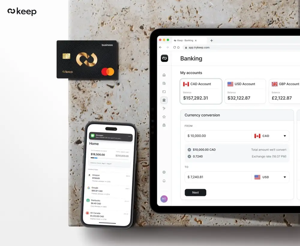 Keep raises $12M in increasingly competitive Canadian corporate spend market
