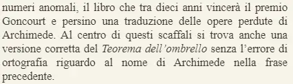Il curioso incidente dell’errore di ortografia