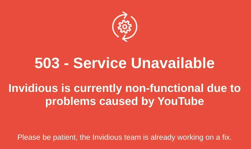 Lancio delll'istanza Piped per Youtube e fine della manutenzione straordinaria.