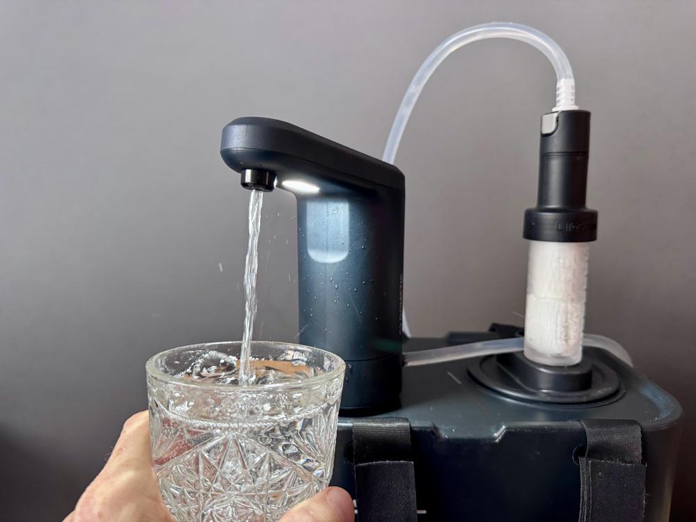 Dometic makes a better portable water faucet