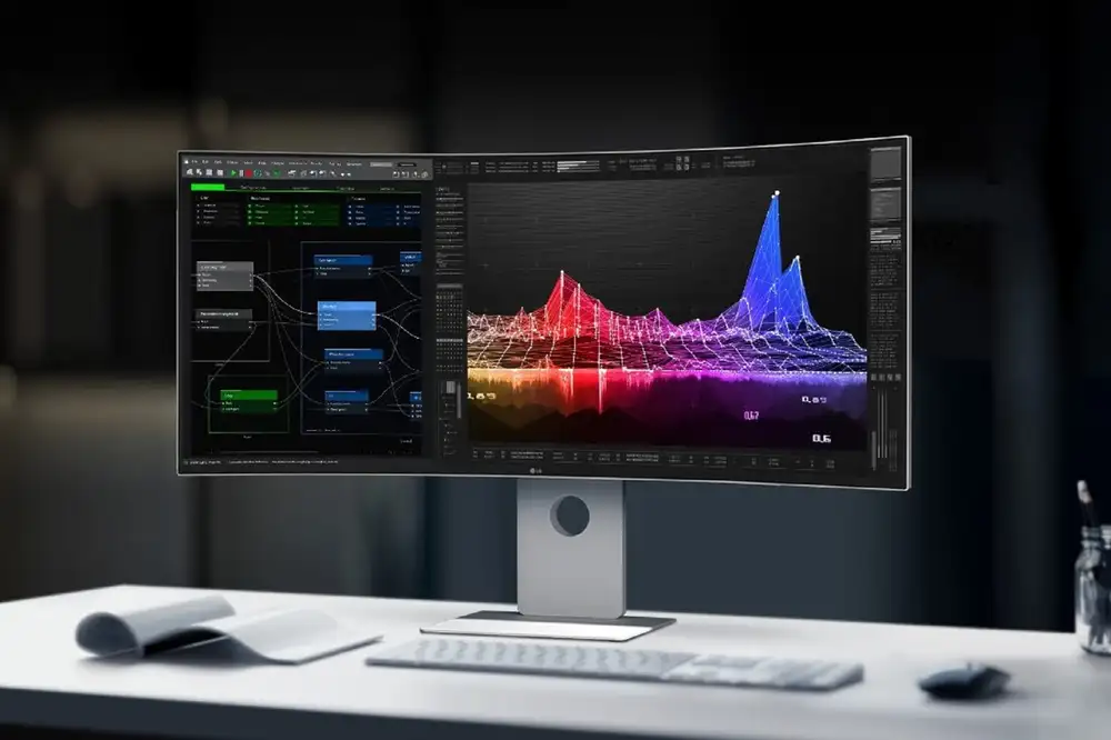 LG’s first 5K ultra-wide monitor with Thunderbolt 5 is made for data crunchers