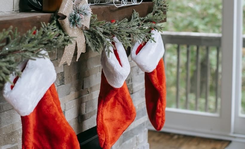 Relatable! Stocking Hanging On by a Thread