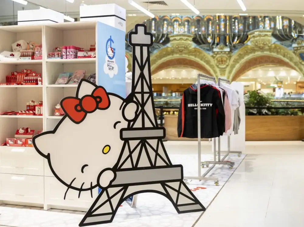 Hello Kitty at Galeries Lafayette Paris Haussmann