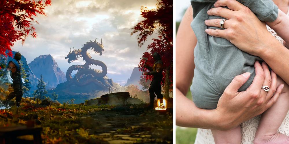“When you gotta lock in even with the newborn”: Multitasking mom wins Mortal Kombat tournament with baby in her arms—just five days after giving birth