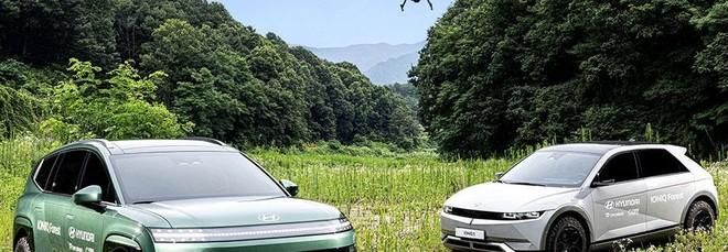 Le auto possono contribuire alla riforestazione? Una versione speciale della Hyundai IONIQ 9 sì