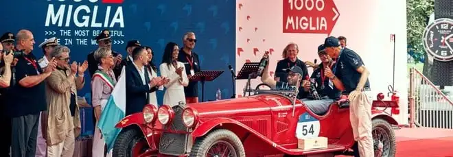 Alfa Romeo trionfa alla 1000 Miglia 2025