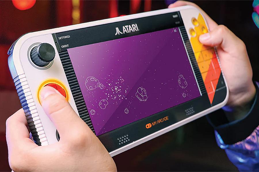 This Atari handheld with retro controls is finally available for preorder