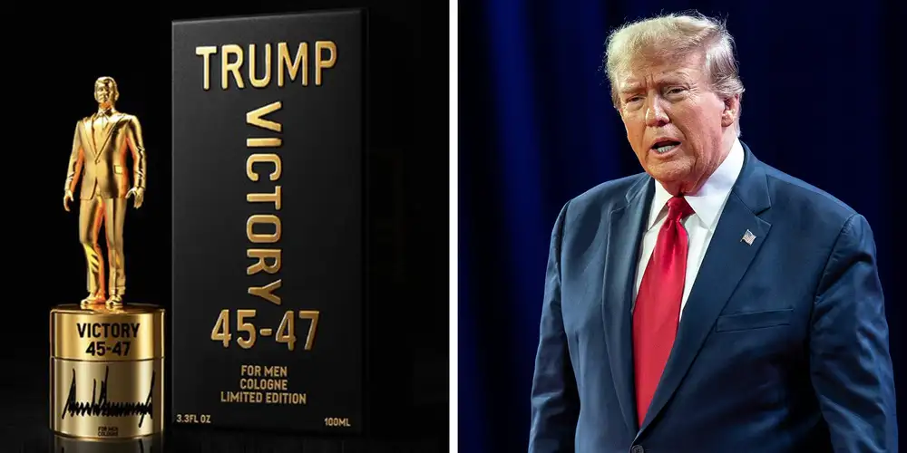“New frontiers of grifting”: Trump’s new golden perfume bottles trashed by critics as “embarrassing”