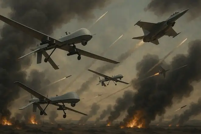 Droni e caccia insieme: il nuovo progetto sperimentale USAF