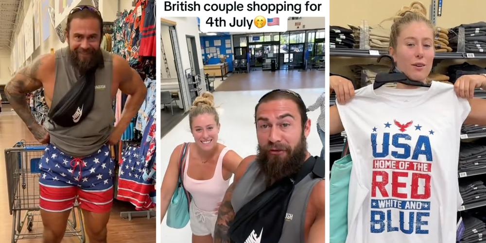 “As an American, we are officially keeping you”: British couple reacts to shopping in an American Walmart for the first time