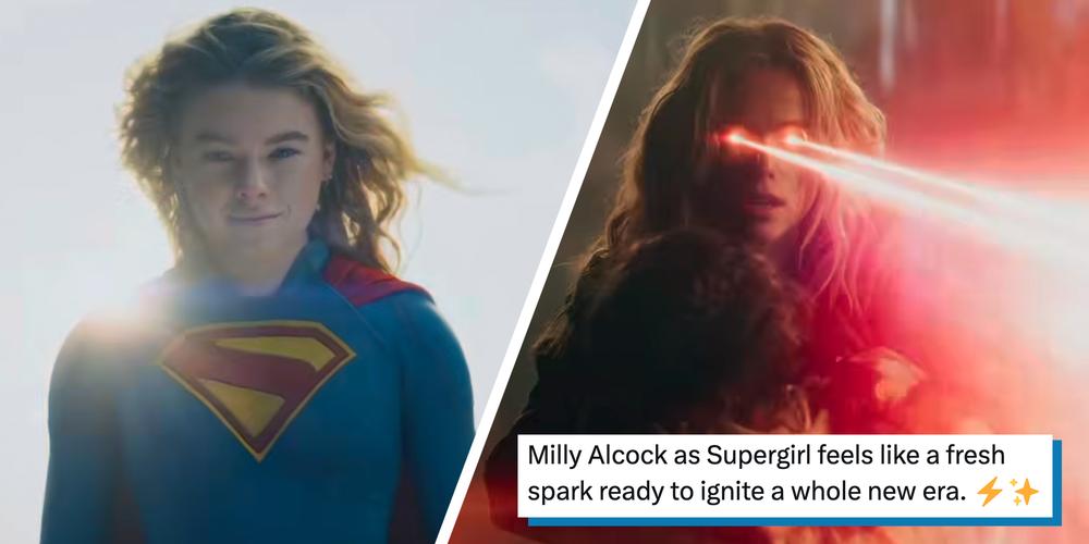 The first “Supergirl” trailer is finally here, and DC fans are hyped: “Another W for the DCU”