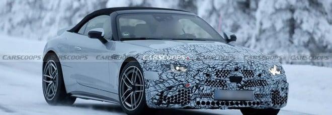 Mercedes-AMG SL, il restyling prende forma: ecco cosa cambia