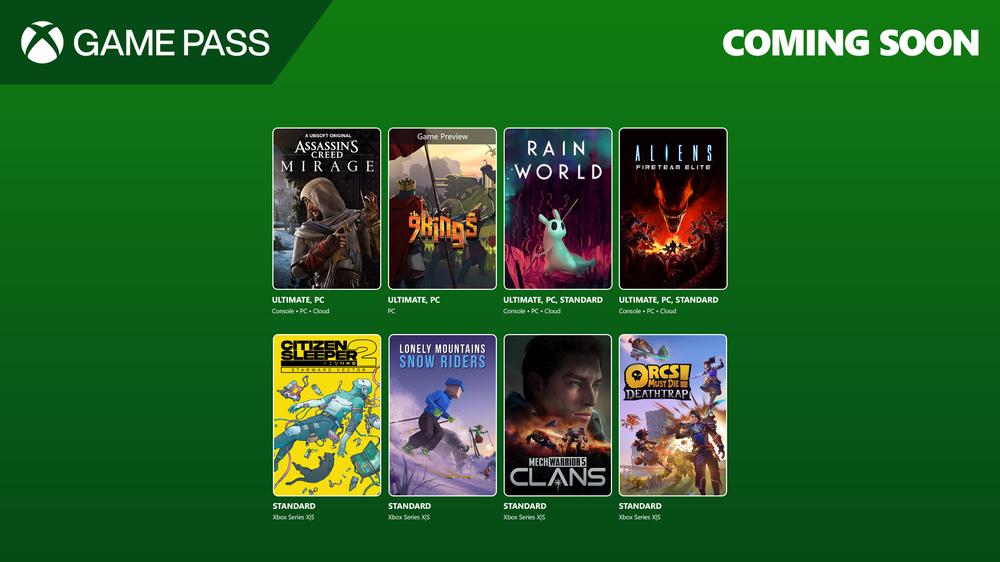 Xbox Game Pass, annunciati i nuovi giochi in arrivo nella prima metà di agosto 2025