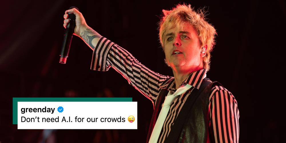 “Don’t need AI”: Green Day’s tour update on Instagram pokes fun at Will Smith’s controversial AI-generated tribute to his fans