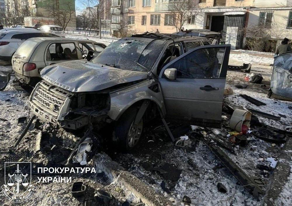 Soldier injured in car explosion, classified as terror attack in Kyiv