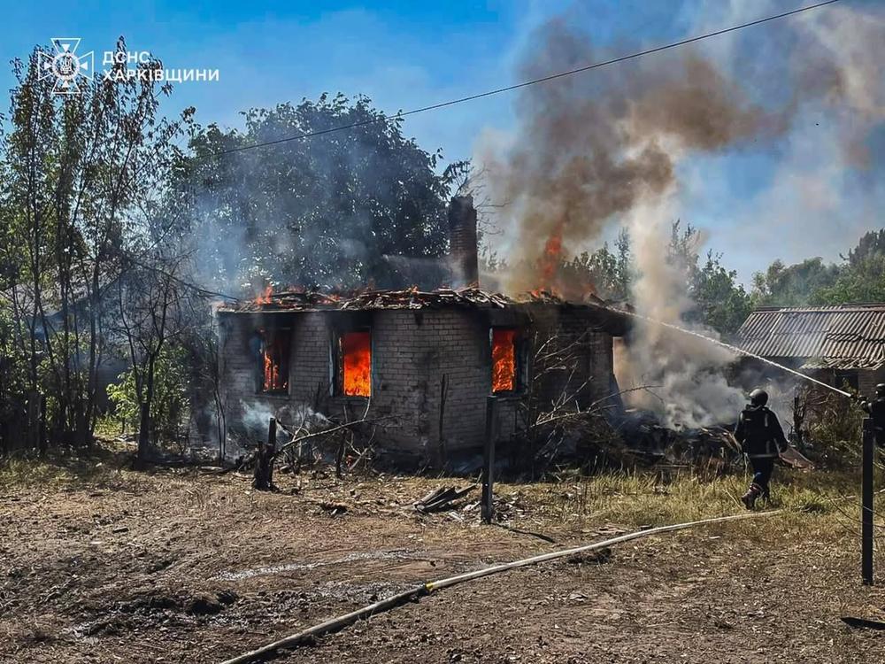 Russian attack kills 5 as civilians gather for humanitarian aid in Kharkiv Oblast