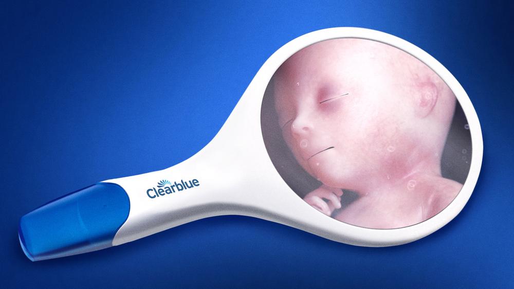 Clearblue Introduces New Handheld Mirror For Checking If Baby Up There