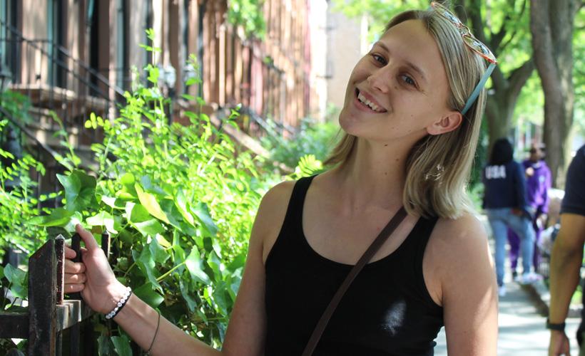 Woman Learning New Language to Travel Abroad, Panic, and Speak English the Whole Time