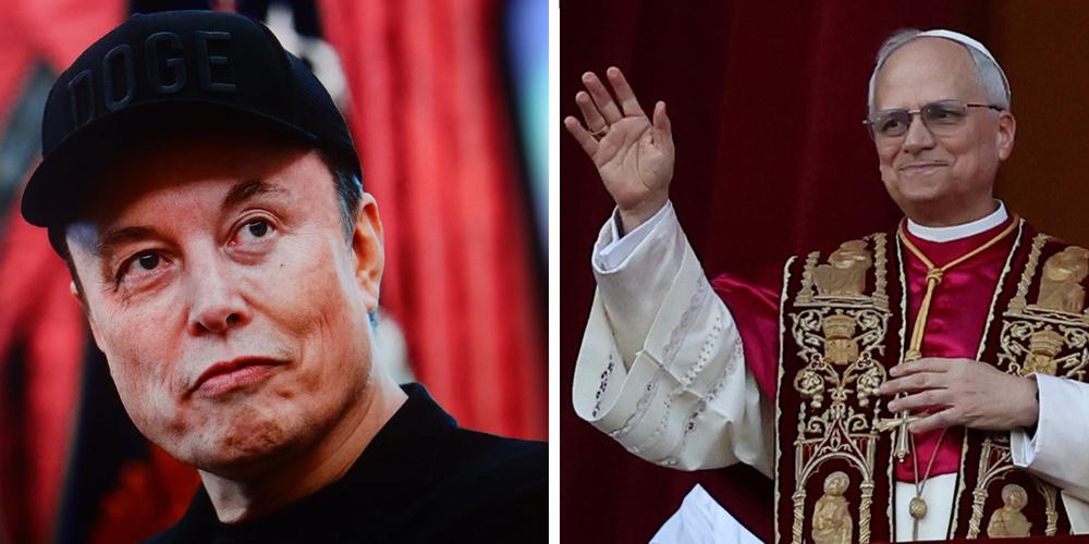“We’re in big trouble”: Elon Musk fires back at Pope Leo with scripture after he singled the billionaire out for wealth inequality