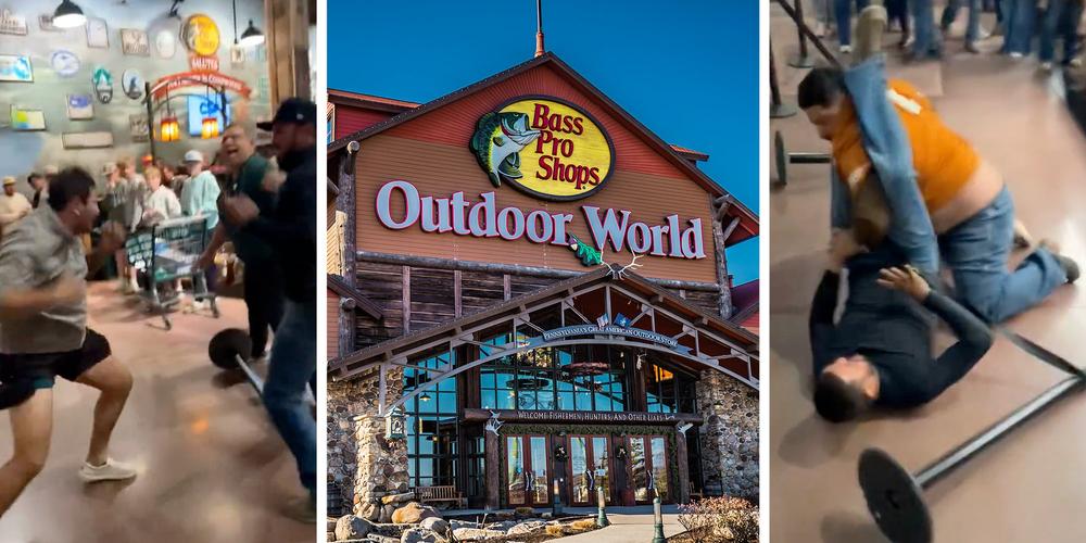 “Grown men acting like idiots!”: Bathroom line at a Texas Bass Pro Shop causes full-on brawl