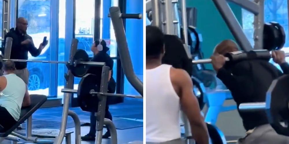 “Respect for standing up for her”: Gym bro harasses woman with fatphobic remarks. Then lifters intervene