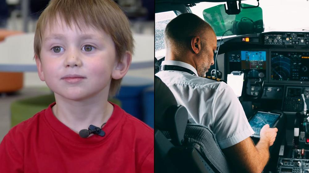 5-year-old rewarded by airline after spotting mistake in pilot training