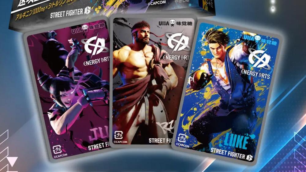Drinkable cards arrive in bizarre Street Fighter 6 energy drink collab